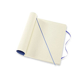 Moleskine Yumuşak Kapak Çizgili Defter XL Boy 19x25 cm. 192 Sayfa Ortanca Mavi - 3