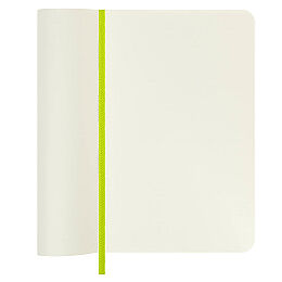 Moleskine Yumuşak Kapak Çizgisiz Defter Cep Boy 9x14 cm. 192 Sayfa Limon Yeşili - 5
