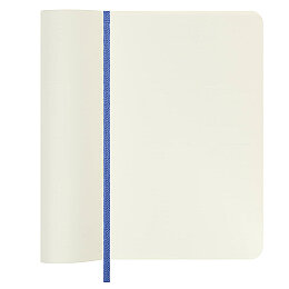 Moleskine Yumuşak Kapak Çizgisiz Defter Cep Boy 9x14 cm. 192 Sayfa Ortanca Mavi - 2