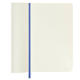 Moleskine Yumuşak Kapak Çizgisiz Defter Cep Boy 9x14 cm. 192 Sayfa Ortanca Mavi - 2