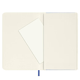 Moleskine Yumuşak Kapak Çizgisiz Defter Cep Boy 9x14 cm. 192 Sayfa Ortanca Mavi - 3