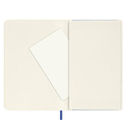 Moleskine Yumuşak Kapak Çizgisiz Defter Cep Boy 9x14 cm. 192 Sayfa Ortanca Mavi - 3