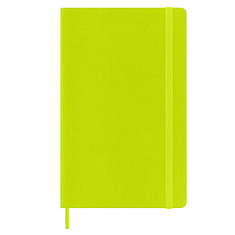Moleskine Yumuşak Kapak Çizgisiz Defter L Boy 13x21 cm. 192 Sayfa Limon Yeşili - 3