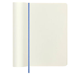 Moleskine Yumuşak Kapak Çizgisiz Defter L Boy 13x21 cm. 192 Sayfa Ortanca Mavi - 3