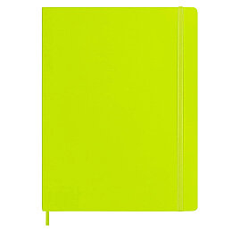 Moleskine Yumuşak Kapak Çizgisiz Defter XL Boy 19x25 cm. 192 Sayfa Limon Yeşili - 2