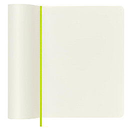 Moleskine Yumuşak Kapak Çizgisiz Defter XL Boy 19x25 cm. 192 Sayfa Limon Yeşili - 4