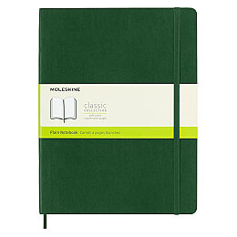 Moleskine Yumuşak Kapak Çizgisiz Defter XL Boy 19x25 cm. 192 Sayfa Mersin Yeşili - 1