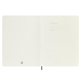 Moleskine Yumuşak Kapak Çizgisiz Defter XL Boy 19x25 cm. 192 Sayfa Mersin Yeşili - 3