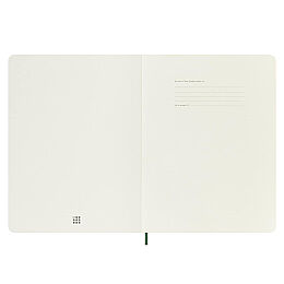 Moleskine Yumuşak Kapak Çizgisiz Defter XL Boy 19x25 cm. 192 Sayfa Mersin Yeşili - 3