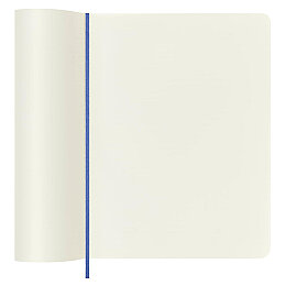 Moleskine Yumuşak Kapak Çizgisiz Defter XL Boy 19x25 cm. 192 Sayfa Ortanca Mavi - 5