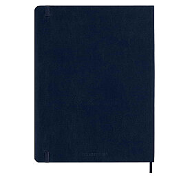 Moleskine Yumuşak Kapak Çizgisiz Defter XL Boy 19x25 cm. 192 Sayfa Safir Mavi - 2