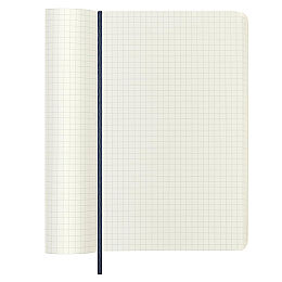 Moleskine Yumuşak Kapak Kareli Defter L Boy 13x21 cm. 192 Sayfa Safir Mavi - 2