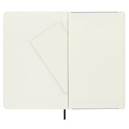 Moleskine Yumuşak Kapak Kareli Defter L Boy 13x21 cm. 192 Sayfa Safir Mavi - 3