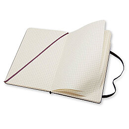 Moleskine Yumuşak Kapak Kareli Defter L Boy 13x21 cm. 192 Sayfa Siyah - 2