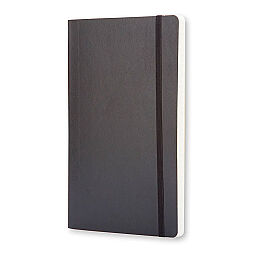 Moleskine Yumuşak Kapak Kareli Defter L Boy 13x21 cm. 192 Sayfa Siyah - 4