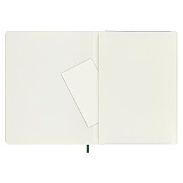 Moleskine Yumuşak Kapak Kareli Defter XL Boy 19x25 cm. 192 Sayfa Mersin Yeşili - 3