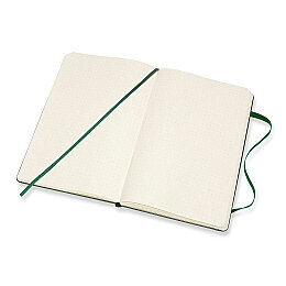 Moleskine Yumuşak Kapak Noktalı Defter L Boy 13x21 cm. 192 Sayfa Mersin Yeşili - 4