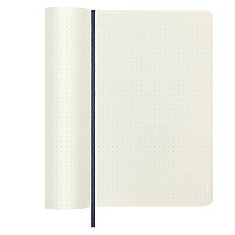 Moleskine Yumuşak Kapak Noktalı Defter L Boy 13x21 cm. 192 Sayfa Safir Mavi - 2