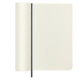 Moleskine Yumuşak Kapak Noktalı Defter L Boy 13x21 cm. 192 Sayfa Safir Mavi - 2