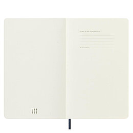 Moleskine Yumuşak Kapak Noktalı Defter L Boy 13x21 cm. 192 Sayfa Safir Mavi - 3