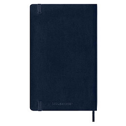 Moleskine Yumuşak Kapak Noktalı Defter L Boy 13x21 cm. 192 Sayfa Safir Mavi - 4