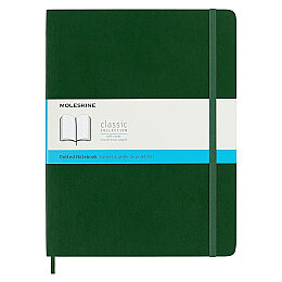 Moleskine Yumuşak Kapak Noktalı Defter XL Boy 19x25 cm. 192 Sayfa Mersin Yeşili - Moleskine