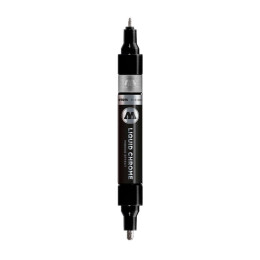 Molotow Liquid Chrome Ayna Efektli Krom Twin Marker Kalem 1.5 mm-4 mm. - Molotow