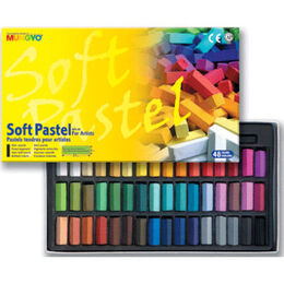 Mungyo Gallery Artists' Soft Toz Pastel Boya Seti 48 Renk Yarım Boy - 1