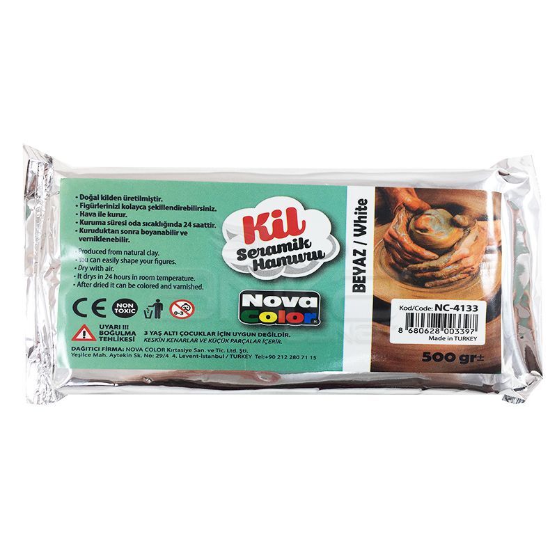 Das Seramik Hamuru 500gr Beyaz - 65,00 TL