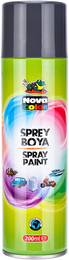 Nova Color Sprey Boya 200 ml. GRİ