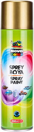 Nova Color Sprey Boya 200 ml. METALİK ALTIN