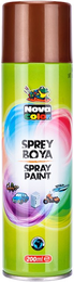 Nova Color Sprey Boya 200 ml. METALİK BAKIR