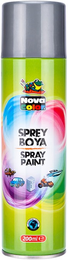 Nova Color Sprey Boya 200 ml. METALİK GÜMÜŞ