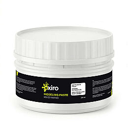 Oxiro Rölyef Pasta Beyaz 250 ml. - 1