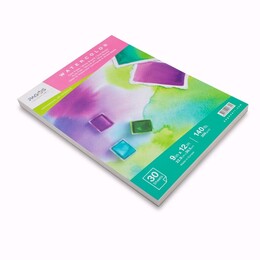 Pagos Cold Press Soğuk Baskı Sulu Boya Defteri 300 gr. 23x31 cm. 30 yaprak - 2