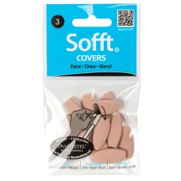 PanPastel Covers Oval Set No:3 (Oval Spatül Resim Süngerleri) 10 Parça - PanPastel