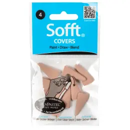PanPastel Covers Point Set No:4 (Üçgen Spatül Resim Süngerleri) 10 Parça - 1