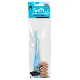 PanPastel Sofft Knife Covers Oval Set No:3 (Spatül ve Oval Sünger Başlıklar) 6 Parça - PanPastel