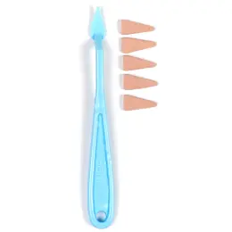 Panpastel Sofft Knife Covers Point Set No:4 (Spatül ve Üçgen Sünger Başlıklar) 6 Parça - 2