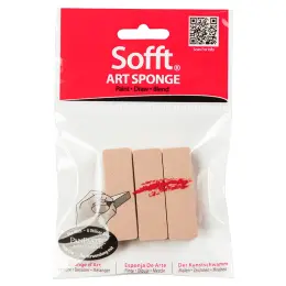 PanPastel Sponge Bar Flat Set (Sünger Çubuk Düz) 3 Parça - 1