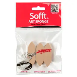 PanPastel Sponge Bar Point Set (Sünger Çubuk Altıgen) 3 Parça - PanPastel