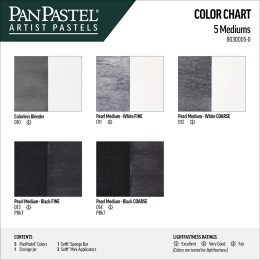 PanPastel Ultra Soft Pastel Boya Seti 5 Renk Mediums Set - 2