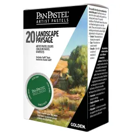 PanPastel Ultra Soft Pastel Boya Seti Landscape Set 20 Renk Manzara Tonları - 1