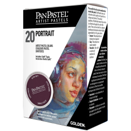 PanPastel Ultra Soft Pastel Boya Seti Portrait Set 20 Renk Portre Tonları - PanPastel