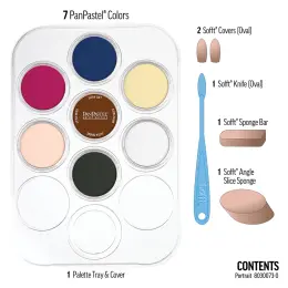 PanPastel Ultra Soft Pastel Boya Seti Portrait Set 7 Renk Portre Tonları - 2