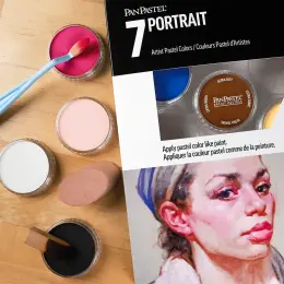 PanPastel Ultra Soft Pastel Boya Seti Portrait Set 7 Renk Portre Tonları - 4