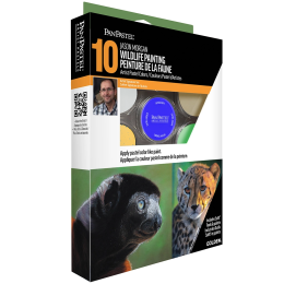 PanPastel Ultra Soft Pastel Boya Seti WILDLIFE PAINT J. MORGAN ST 10 Renk Vahşi Yaşam Tablosu - Jason Morgan Seti - 1