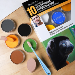 PanPastel Ultra Soft Pastel Boya Seti WILDLIFE PAINT J. MORGAN ST 10 Renk Vahşi Yaşam Tablosu - Jason Morgan Seti - 5