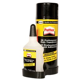 Pattex 2K Aktivatör Hızlı Sprey Yapıştırıcı 400 ml. + 100 ml. - 1