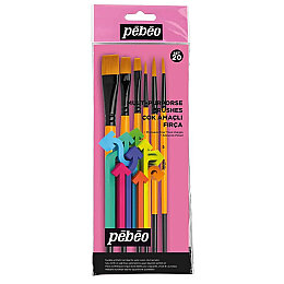 Pebeo 6'lı Karma Fırça Seti SET-20 - Pebeo